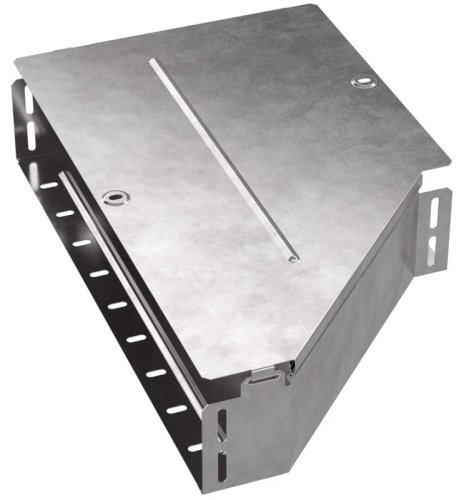 Переходник левый для лотка с крышкой Промрукав Стандарт 500х300х100 фото Переходник левый для лотка с крышкой Промрукав Стандарт 500х300х100 картинка